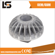 OEM die casting foundry metal cast aluminum led street light housing parts